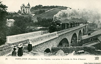 Tranvie francesi d'inizio Novecento - Pont-Aven.