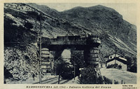 Bardonecchia in cartolina - Galleria Frejus.