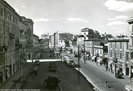 Cartoline di tram romani - Via Casilina.