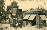 Tram elettrici ad accumulatori - Neuilly-sur-Seine.