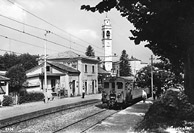 Elettromotrici in cartolina - Gavirate.