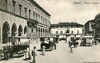 Quando i tram andavano a cavalli - Rimini.