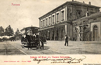 Quando i tram andavano a cavalli - Ferrara.