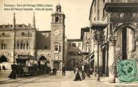 Quando i tram andavano a cavalli - Ferrara.