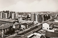 Elettromotrici in cartolina - Cesano.