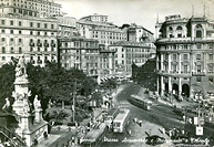 I tram di Genova - Le Littorine - P.za Acquaverde.