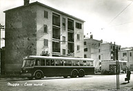 Filobus a tre assi - Trieste.