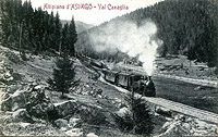 La ferrovia Rocchette-Asiago - Val Canaglia.
