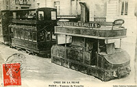 Tram a vapore - Paris-Versailles.