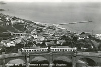 Elettromotrici in cartolina - San Vito Chietino.