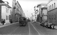 Tram a vapore in cartolina - MMC, Milano.