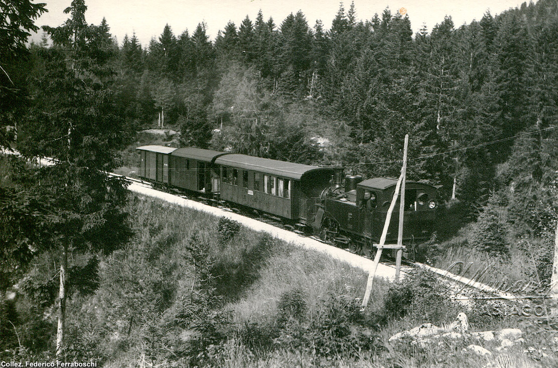 La ferrovia Rocchette-Asiago - Tresch Conca.