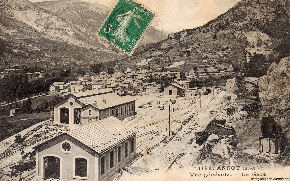 Cartoline della Nizza-Digne - Annot.