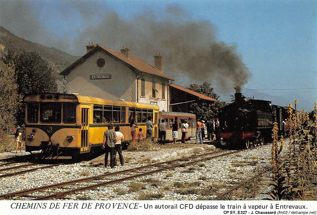 Cartoline della Nizza-Digne - Entrevaux.