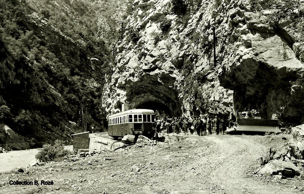 Cartoline della Nizza-Digne - La Mescla.
