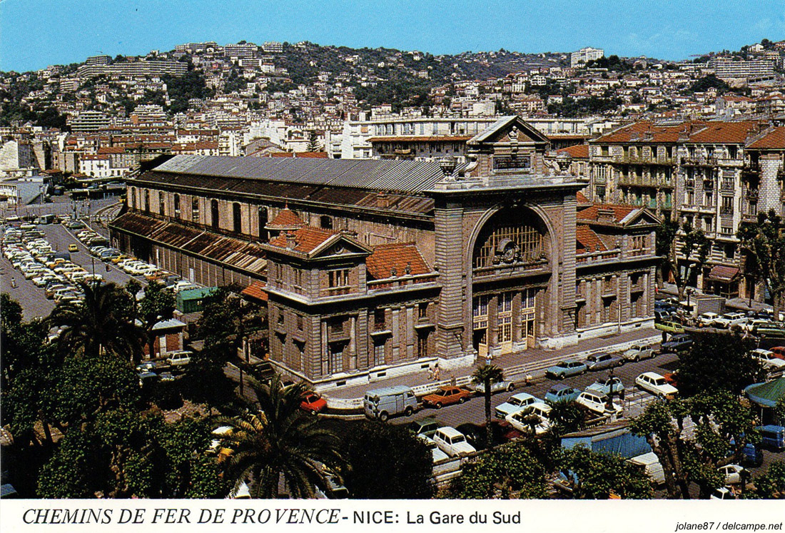 Cartoline della Nizza-Digne - Gare du Sud.