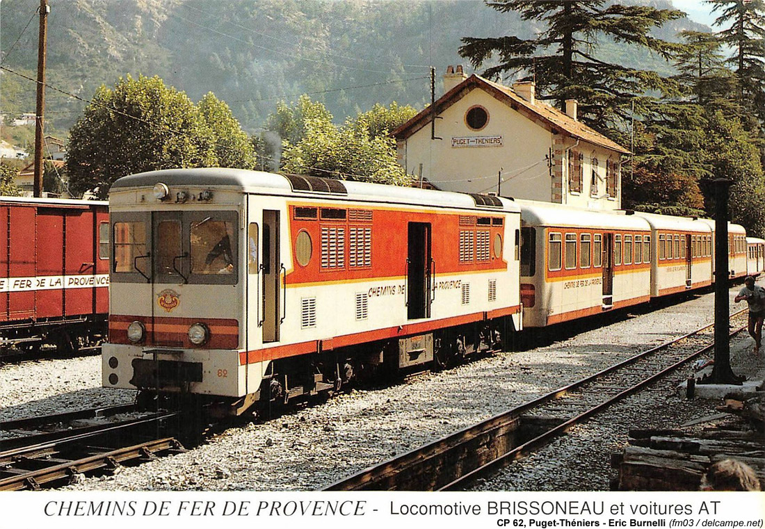 Cartoline della Nizza-Digne - Puget-Thniers.