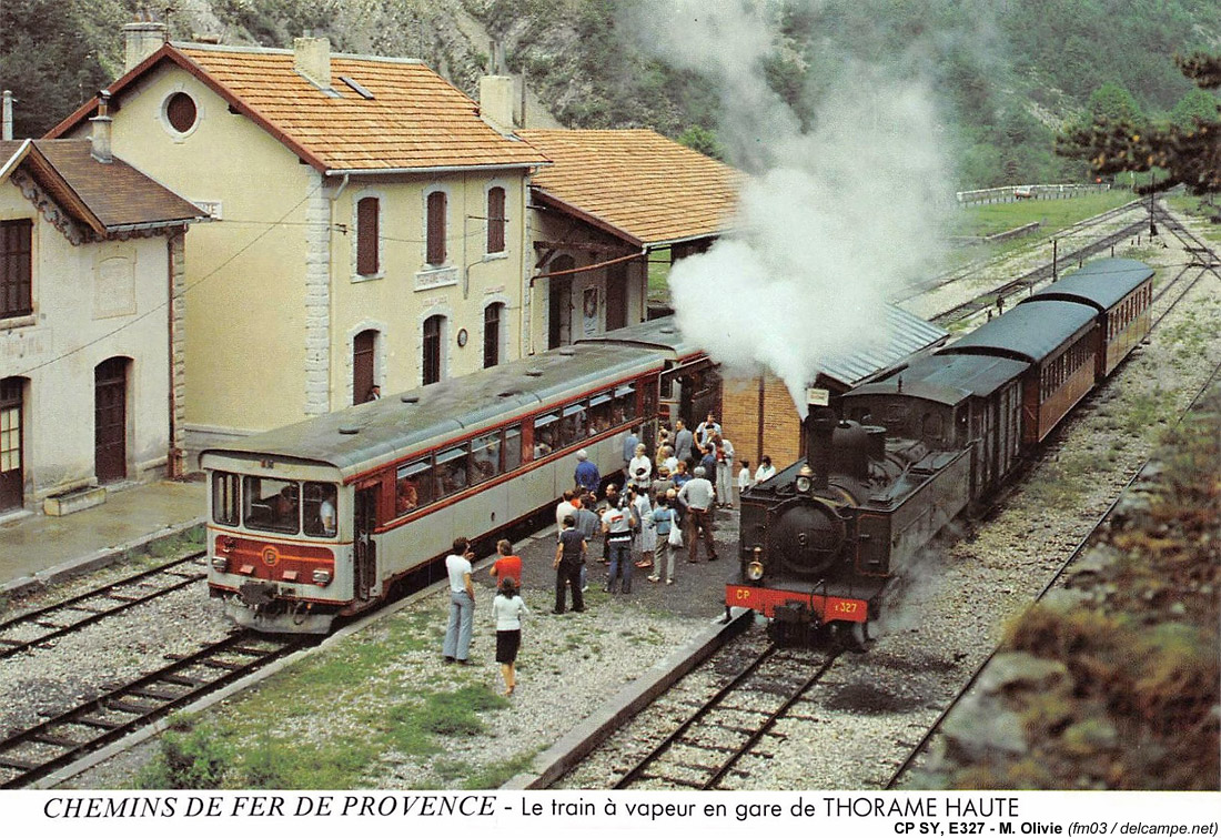 Cartoline della Nizza-Digne - Thorame-Haute.