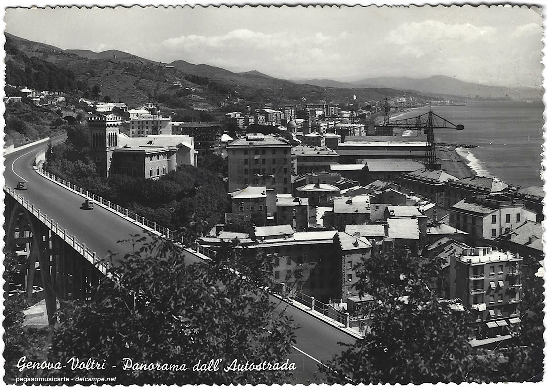 1956-64: la Genova-Savona - Genova Voltri.