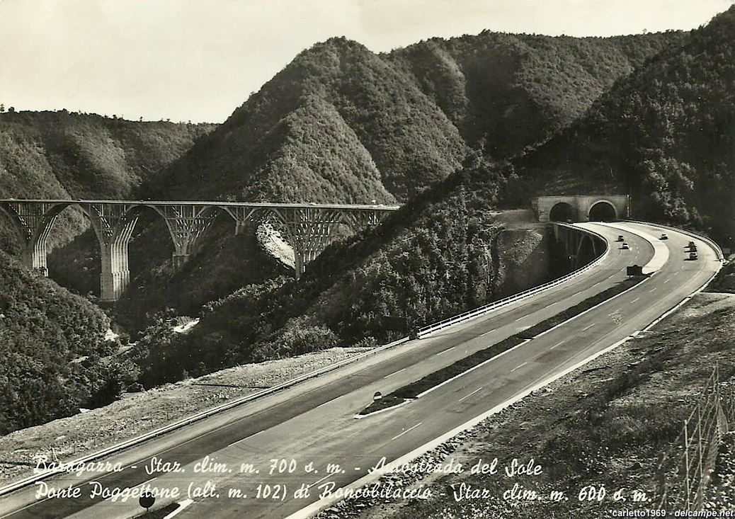 Le autostrade classiche - A1 Roncobilaccio.