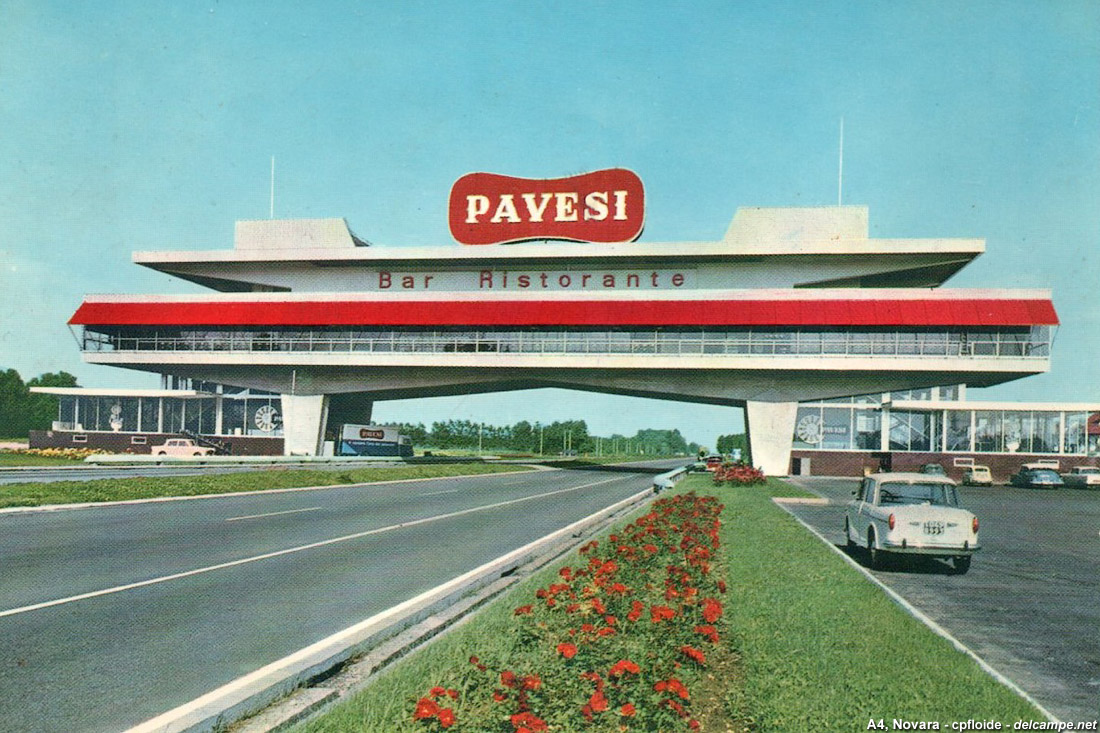 Gli autogrill - A4 Novara.