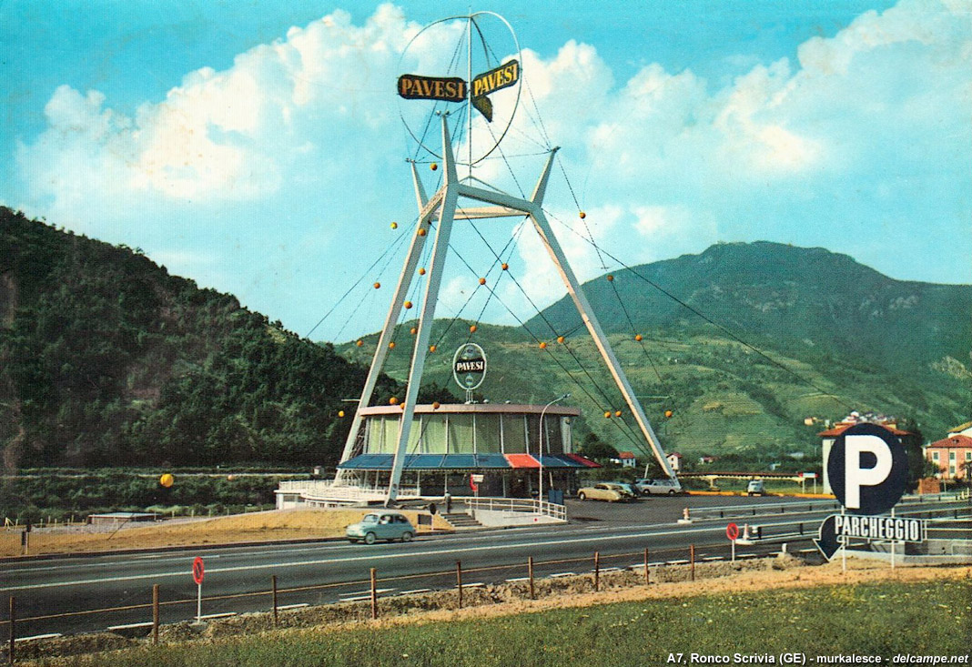 Gli autogrill - A7 Ronco Scrivia.