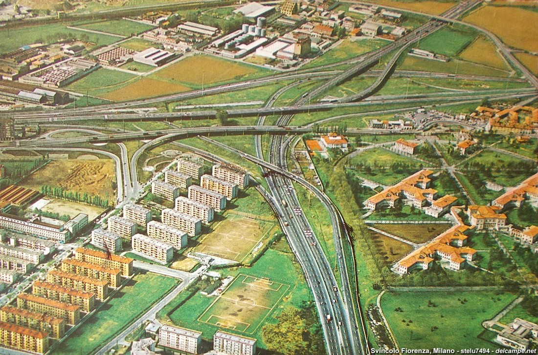 La nascita degli svincoli - Milano (Fiorenza).