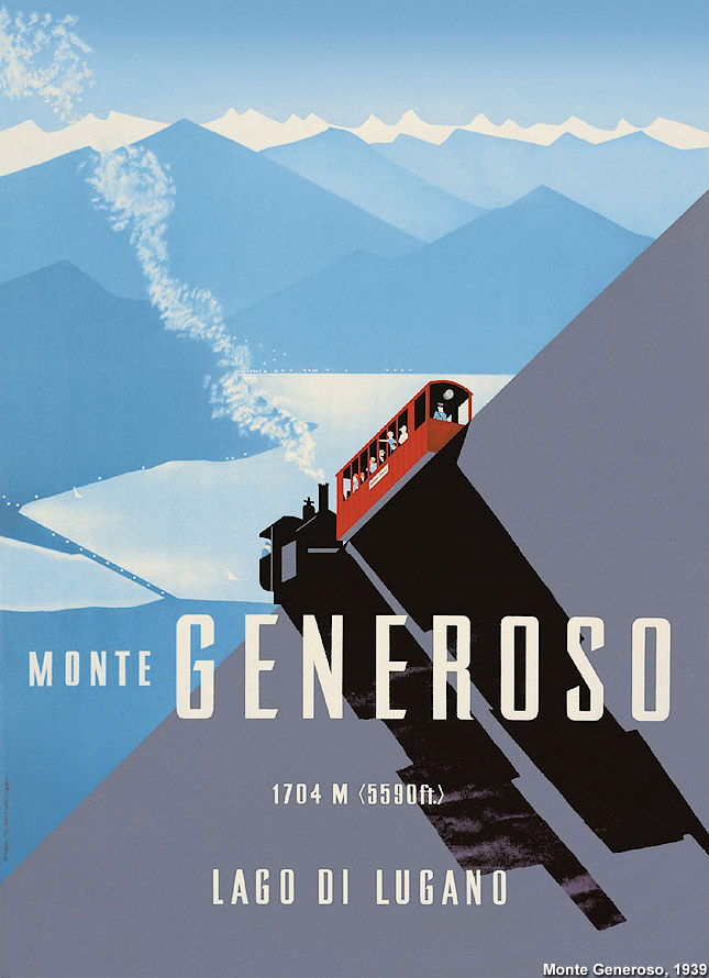 I poster - Monte Generoso 1939.