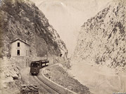 Cartoline della Nizza-Digne - La Mescla.