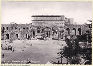 Cartoline di tram romani - P.za Porta Maggiore.