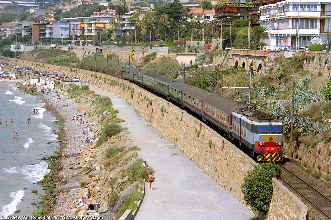 Classic Riviera: gli anni '80 e la ferrovia tradizionale - San Remo.