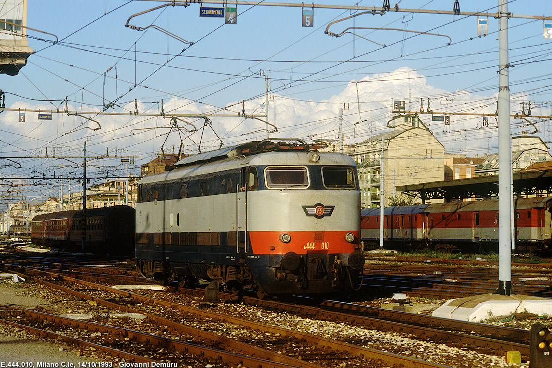 Il tempo delle E.444 - Milano Centrale.