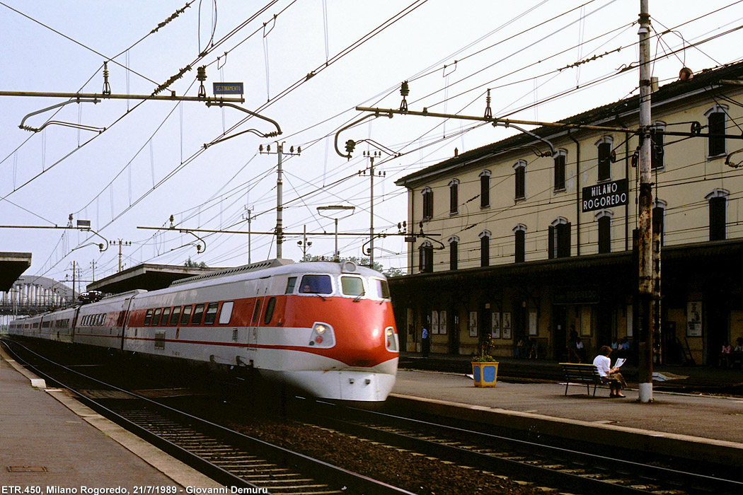Trazione elettrica intorno a Milano - Milano Rogoredo.
