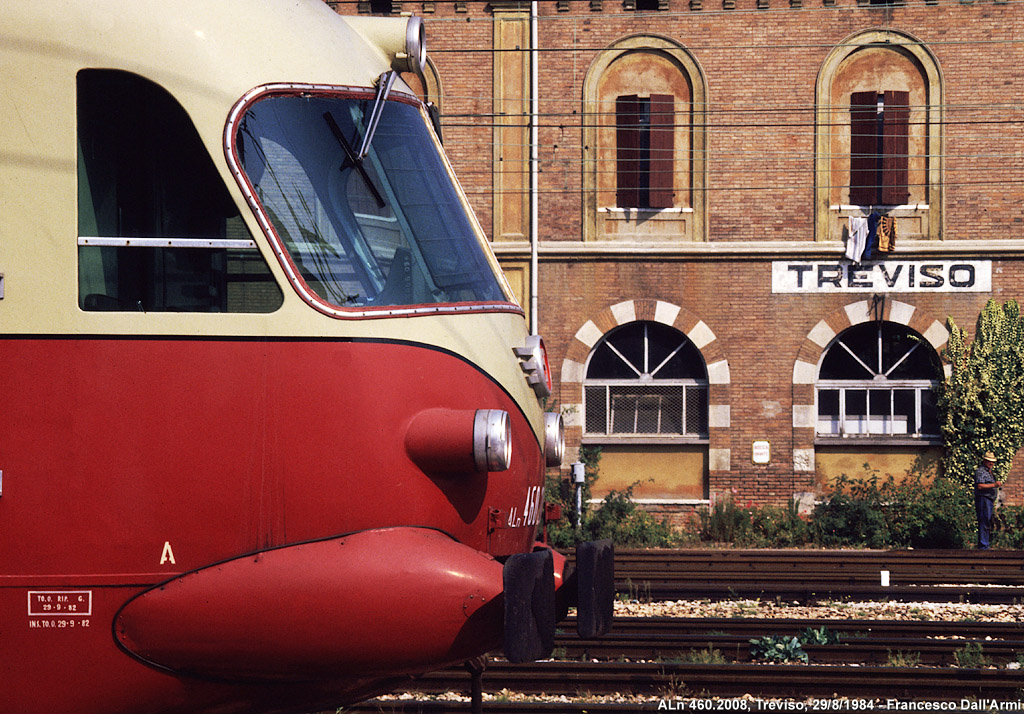 Forme di automotrici (ma non ALn 668) - Treviso.