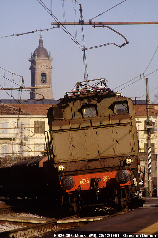 Trazione elettrica intorno a Milano - Monza.