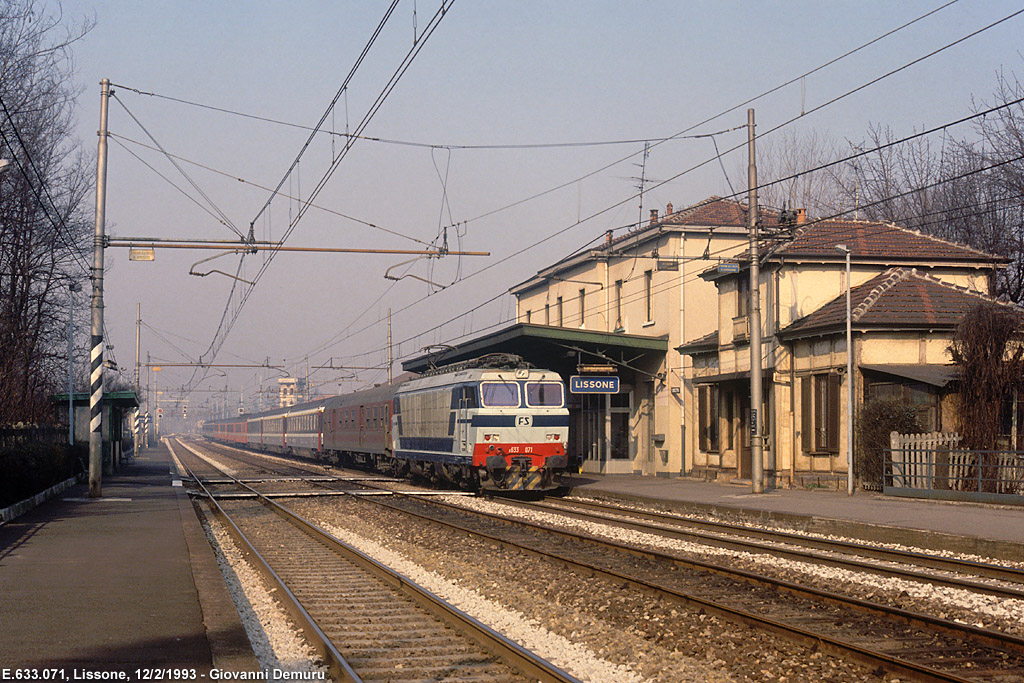 Trazione elettrica intorno a Milano - Lissone.