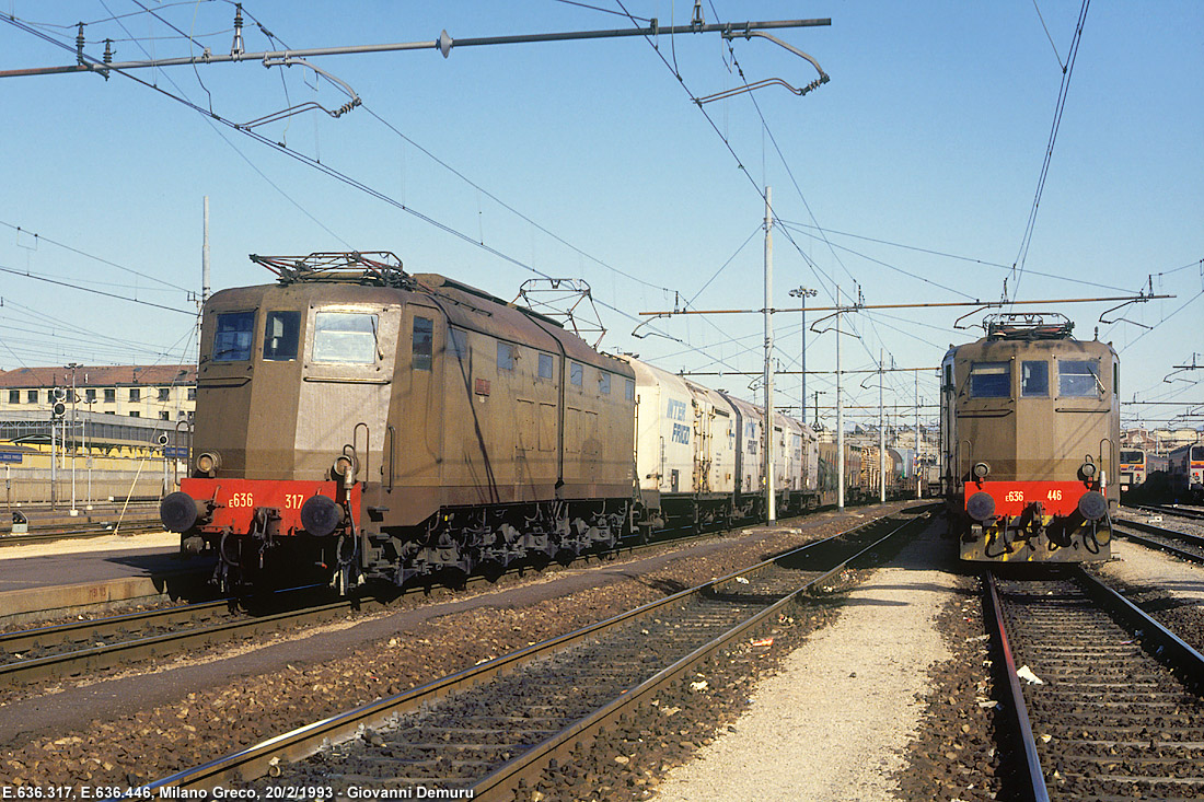 Trazione elettrica intorno a Milano - Milano Greco.