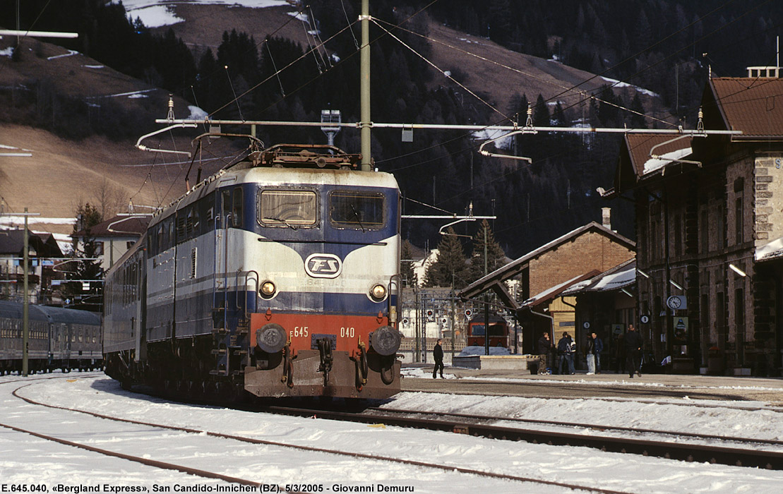 I colori storici a Milano Smistamento - San Candido.