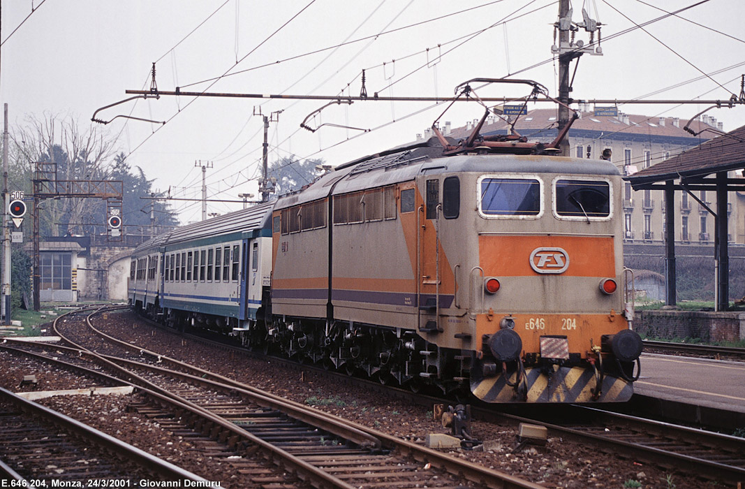 I colori storici a Milano Smistamento - Monza.