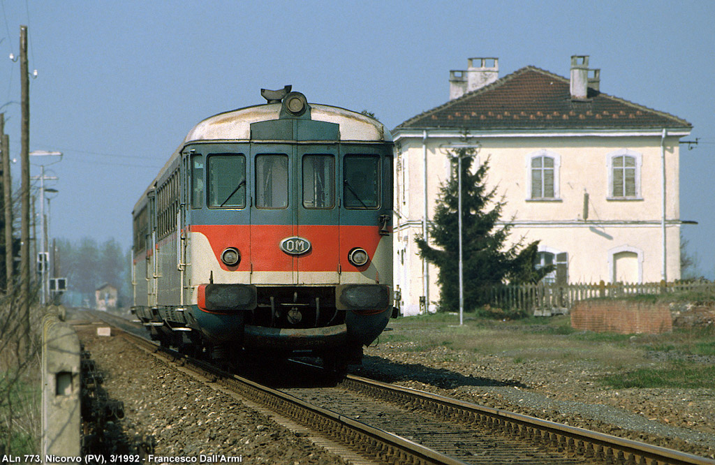 Forme di automotrici (ma non ALn 668) - Nicorvo.