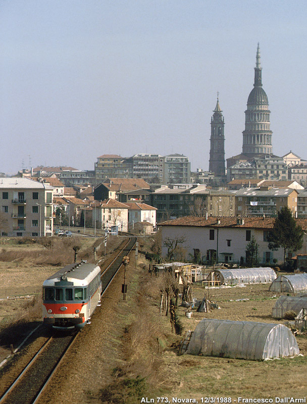 Forme di automotrici (ma non ALn 668) - Novara.