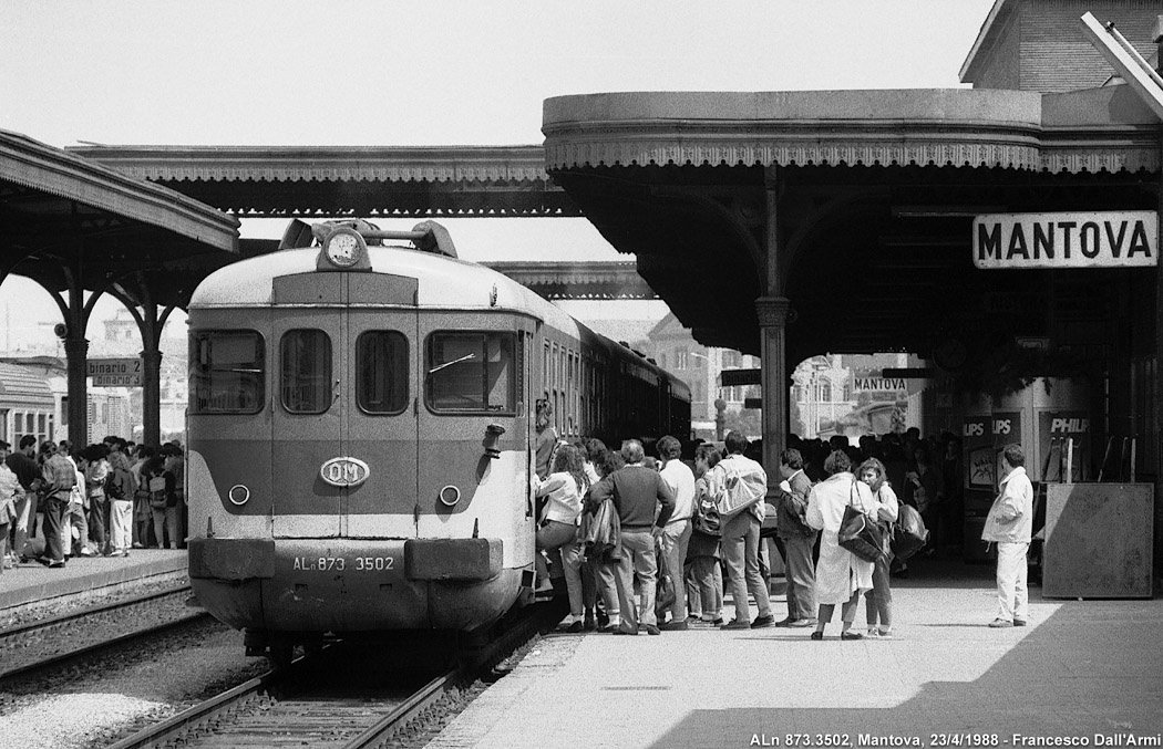 Forme di automotrici (ma non ALn 668) - Mantova.