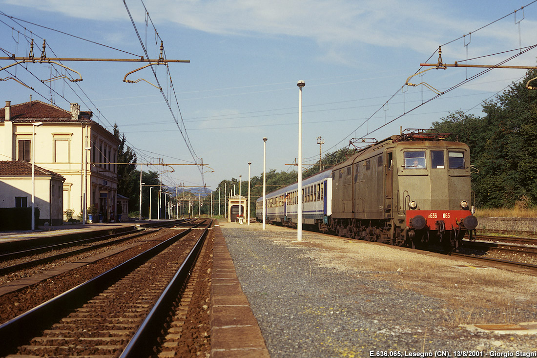 Le ultime E.636 - Lesegno.