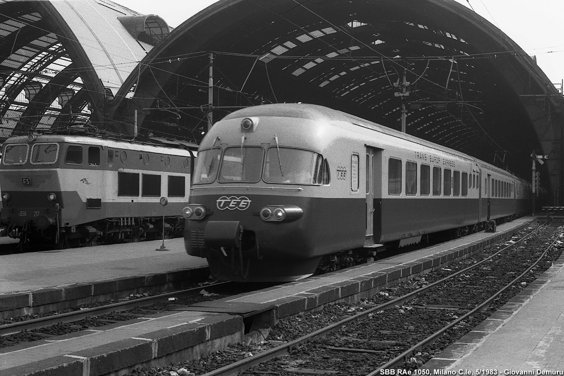 Trazione elettrica - Milano C.le.