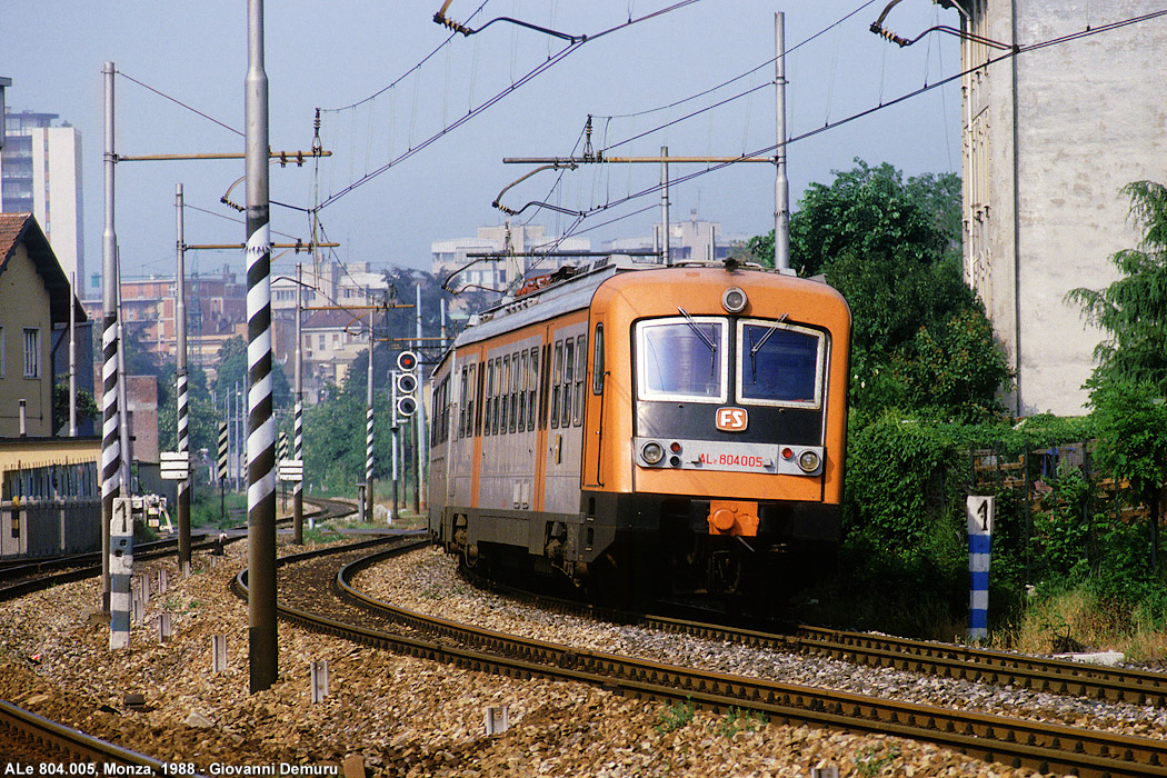 Trazione elettrica intorno a Milano - Monza.
