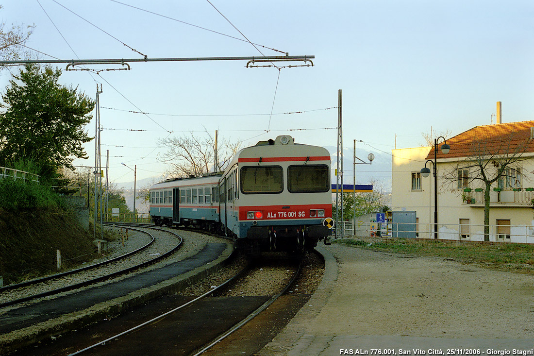 Novembre 2006: gli ultimi giorni della Sangritana - San Vito Citt.