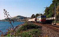 Classic Riviera: gli anni '90, l'ultima stagione dei treni internazionali - Aregai di Cipressa.
