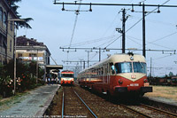 Forme di automotrici (ma non ALn 668) - Borgo S.Dalmazzo.
