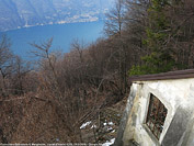 Funicolare Lanzo-S.Margherita - Vista dal Belvedere.