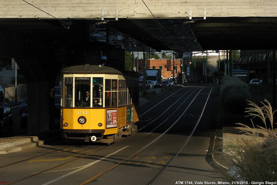 Gli altri tram del 2014-15 - Viale Sturzo.